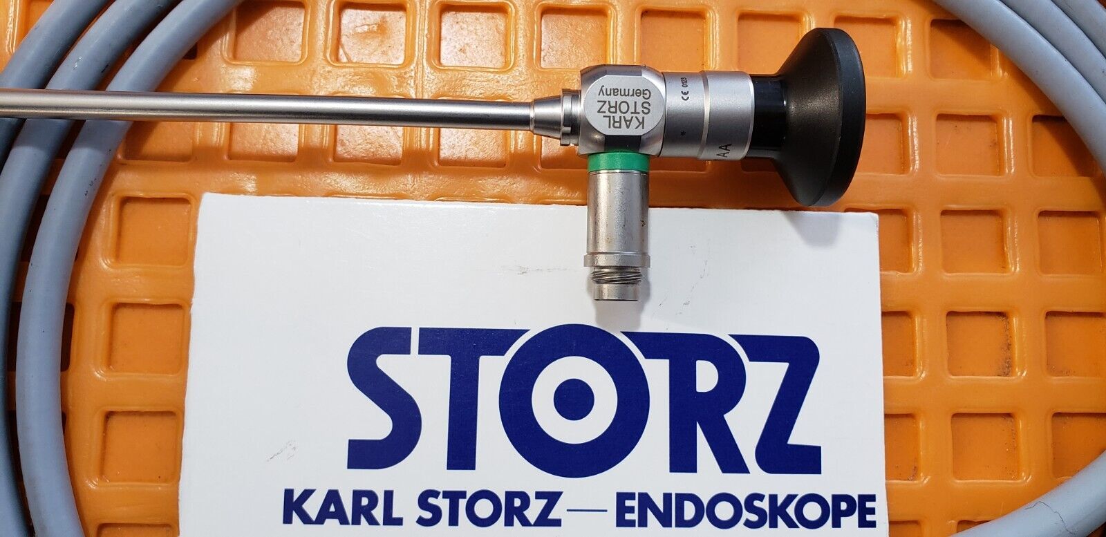 Karl Storz 26011AA Telescope 5mm x 0 Degree 24cm & 495NA Fiber Optic Cable