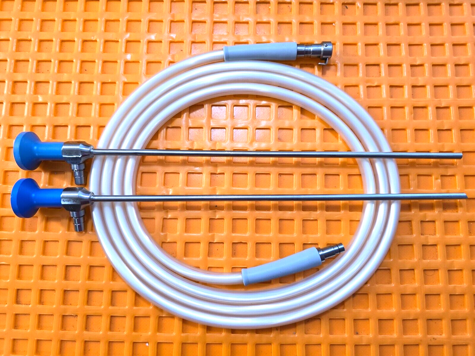 Stryker 502-539-030 IDEAL EYES 5mmx30 & 5mmx0* Deg Set & Fiber Optic Cable