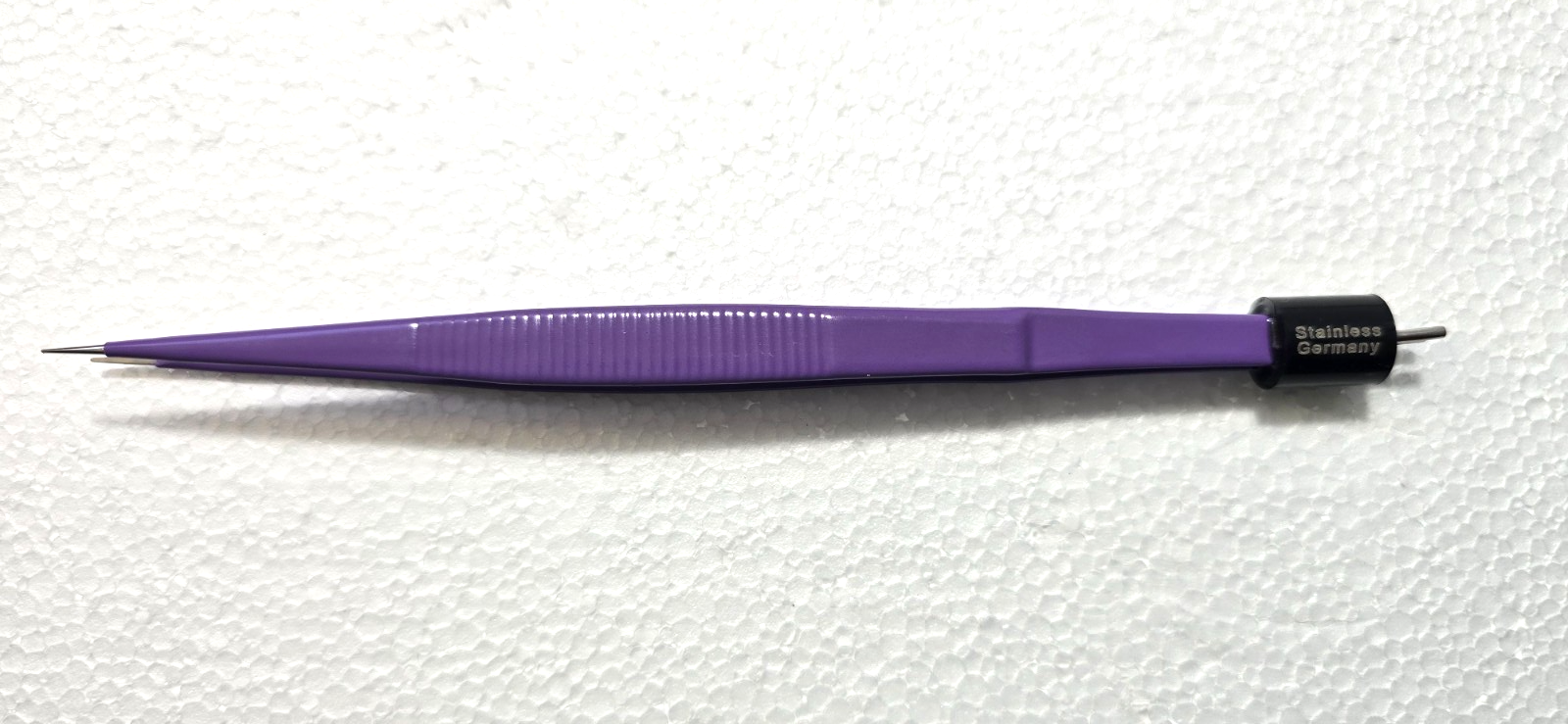 Turtle Surgical Bipolar Forceps 7" Purple Non Stick Tips with Bipolar Cable