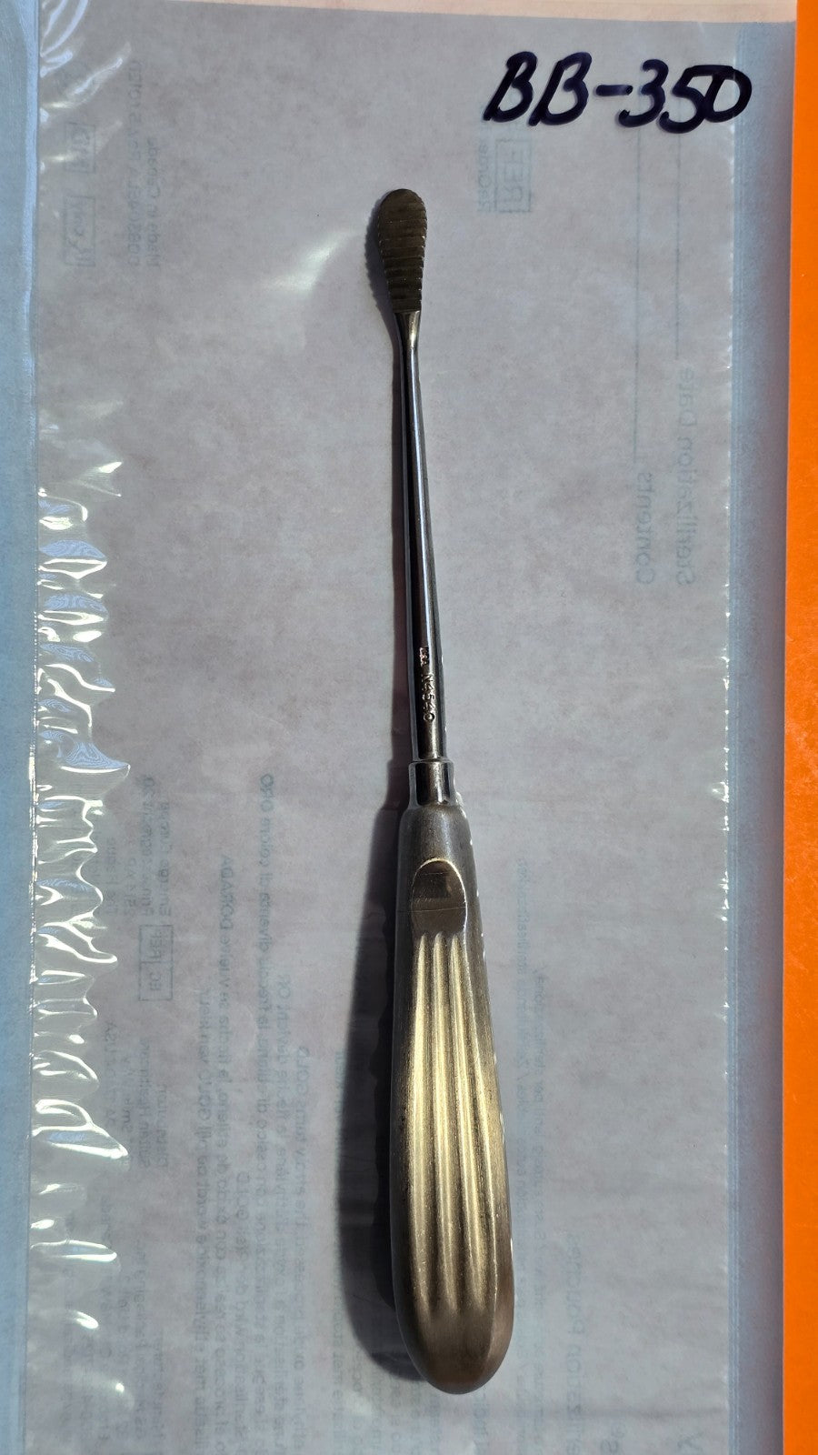 Karl Storz N4540 Surgical Nasal Rasp 8"