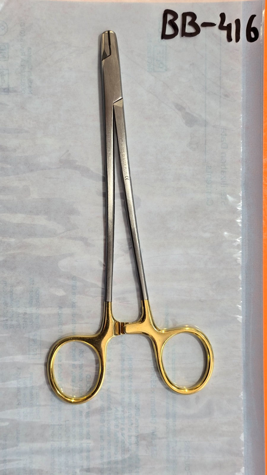 Symmetry Surgical  TC Wire Twister Needle Holder, 7" REF: 36-2025