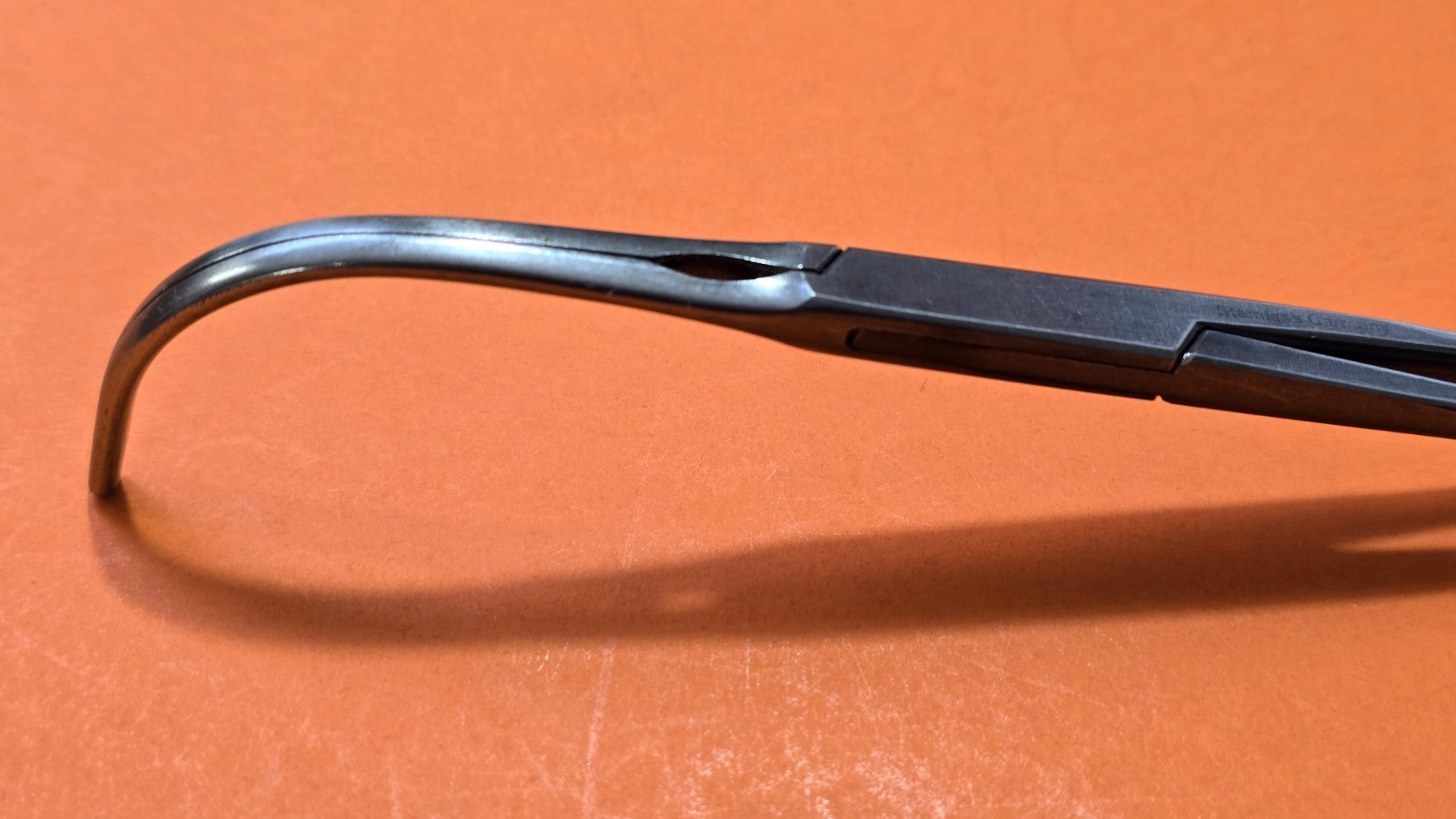 Jarit 320-270 Surgical Debakey Vascular Clamp 9.5"  Curved jaws