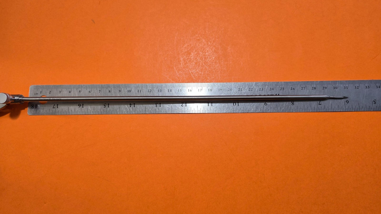 R.Wolf 8383.02 Laparoscopic Micro Scissors 5mm x 33cm Sharo Tips.