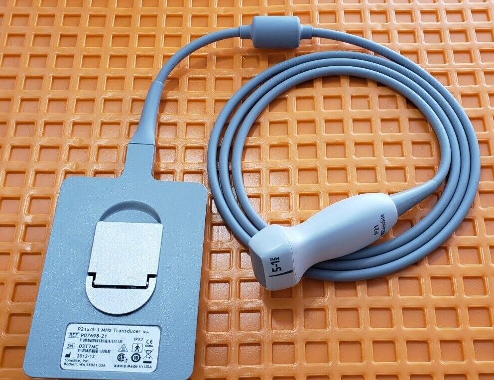 SonoSite P21 Ultrasound Transducer Probe  Ref: P07698-21