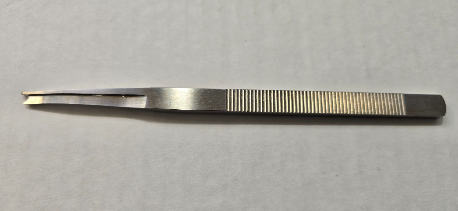 Karl Storz 48930 Surgical SILVER Osteotome 7" Single Guard Left Curved