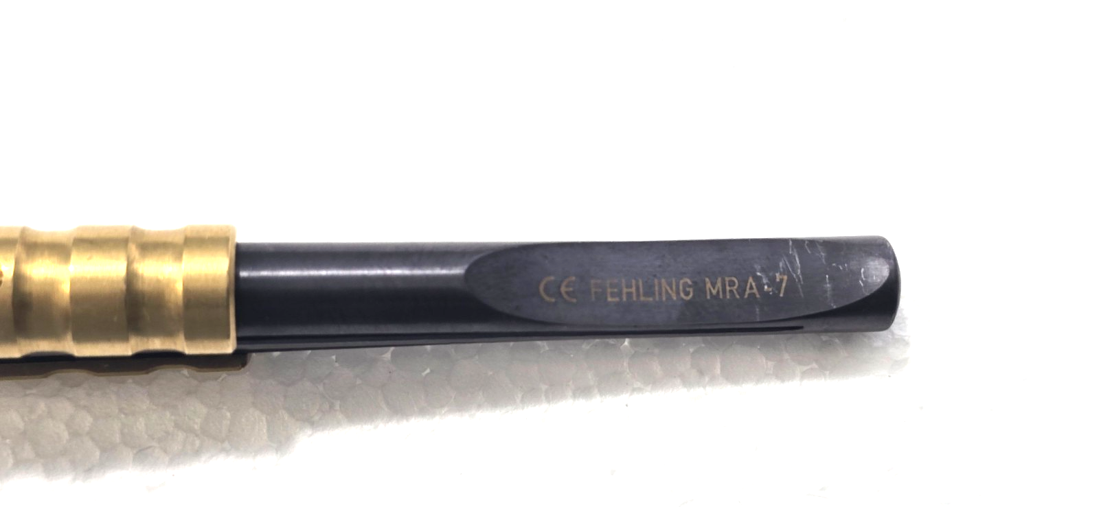FEHLING MRA-7 Surgical Micro Scissors Curved Blades Spring Handle 350mm