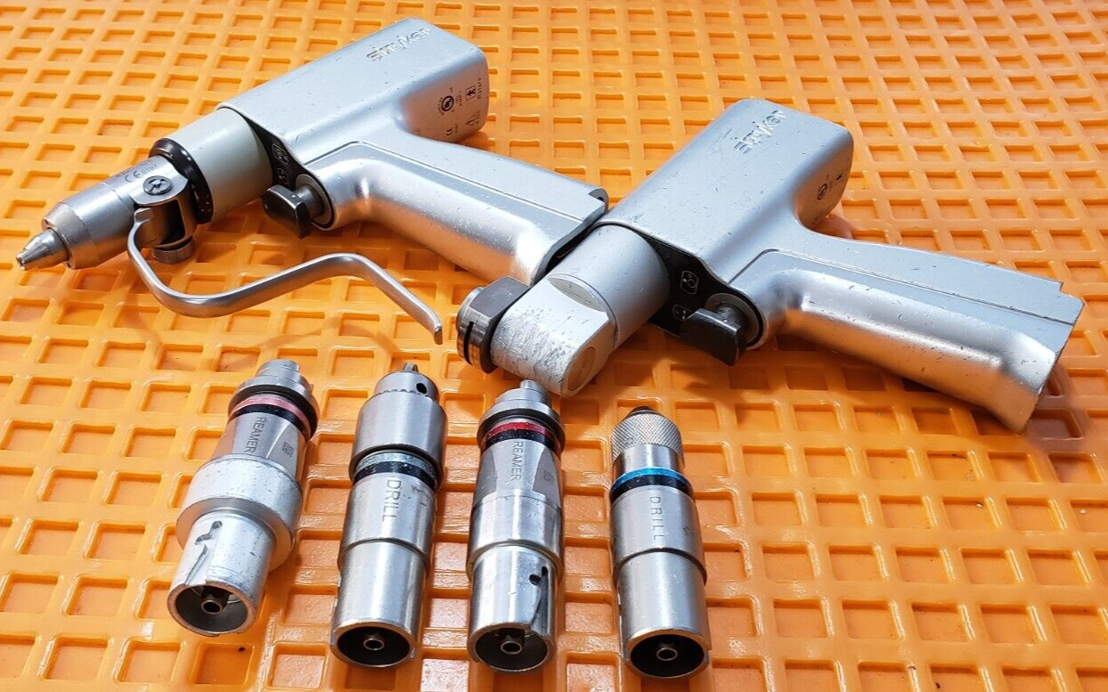 Stryker System 4 ,4103 Rotary Handpiece & 4108 Sagittal saw -126 Pin Collet