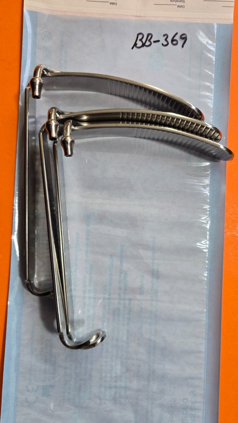 Miltex 2-138A Dental Davis Mouth Gag Blade Size 5,  1" x  4"  Germany