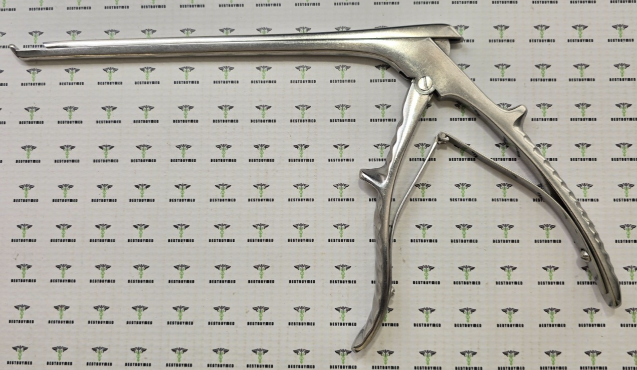 Zimmer Surgical Orthopedic Kerrison Rongeurs 4mm Up 40 Degree 7.5" Shaft