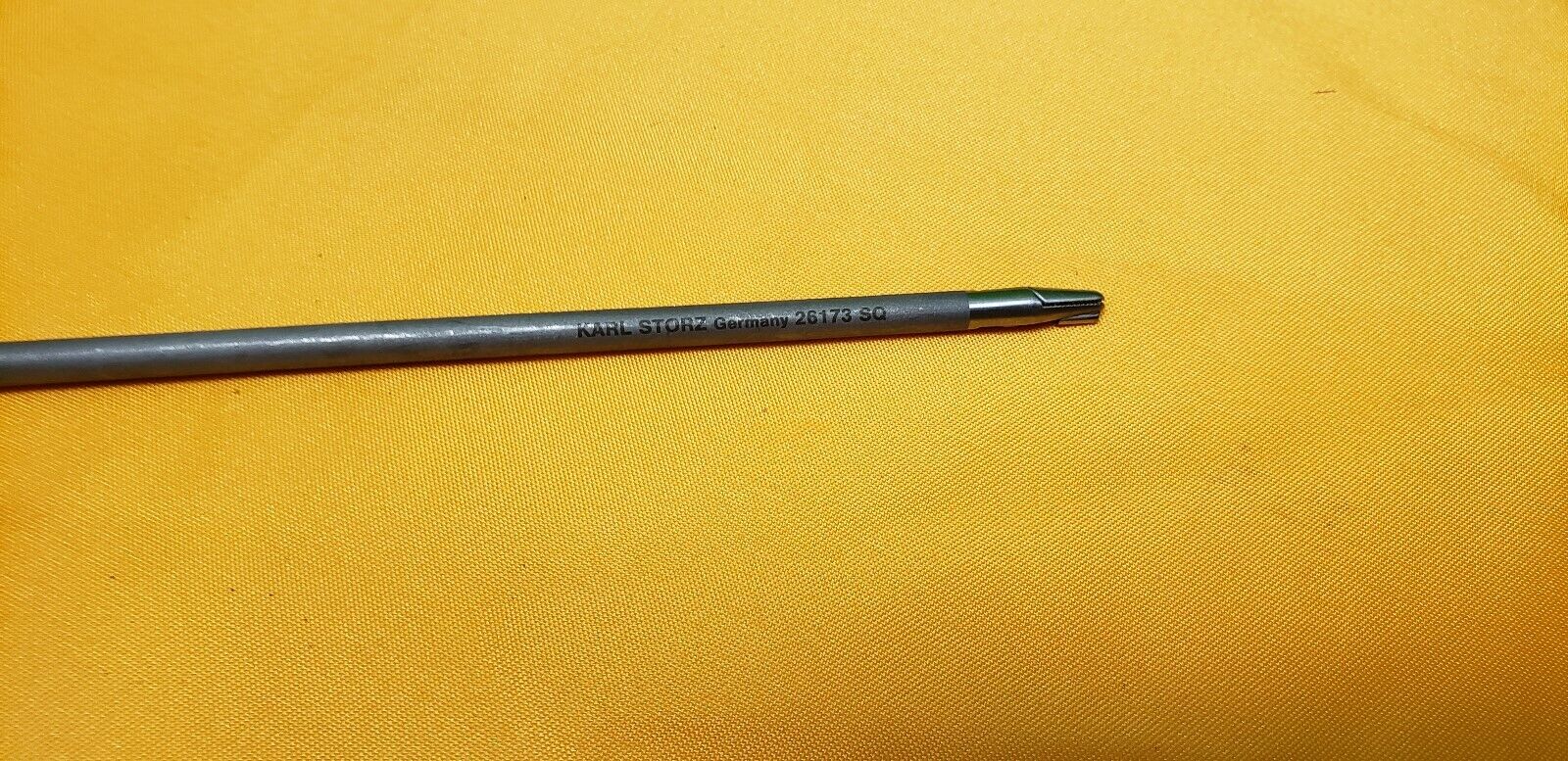 Storz 26173SQ SCARFI Needle Driver 5mm x 33cm Cheron Axial Handle W-Ratchet
