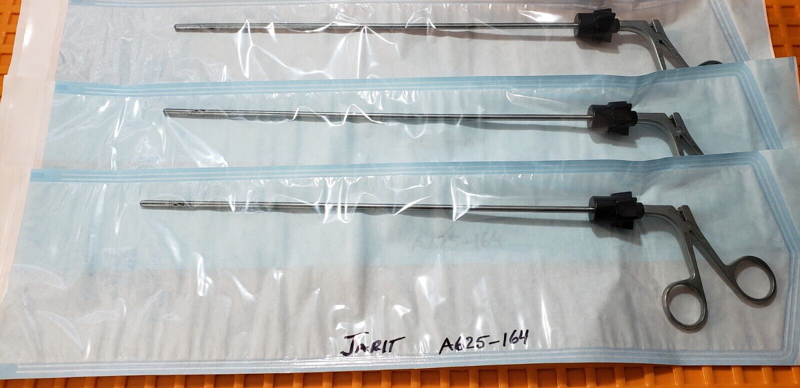 Jarit A625-164 Laparoscopic Hunter Bowel Grasping Forceps 5mmx33cm Rotating