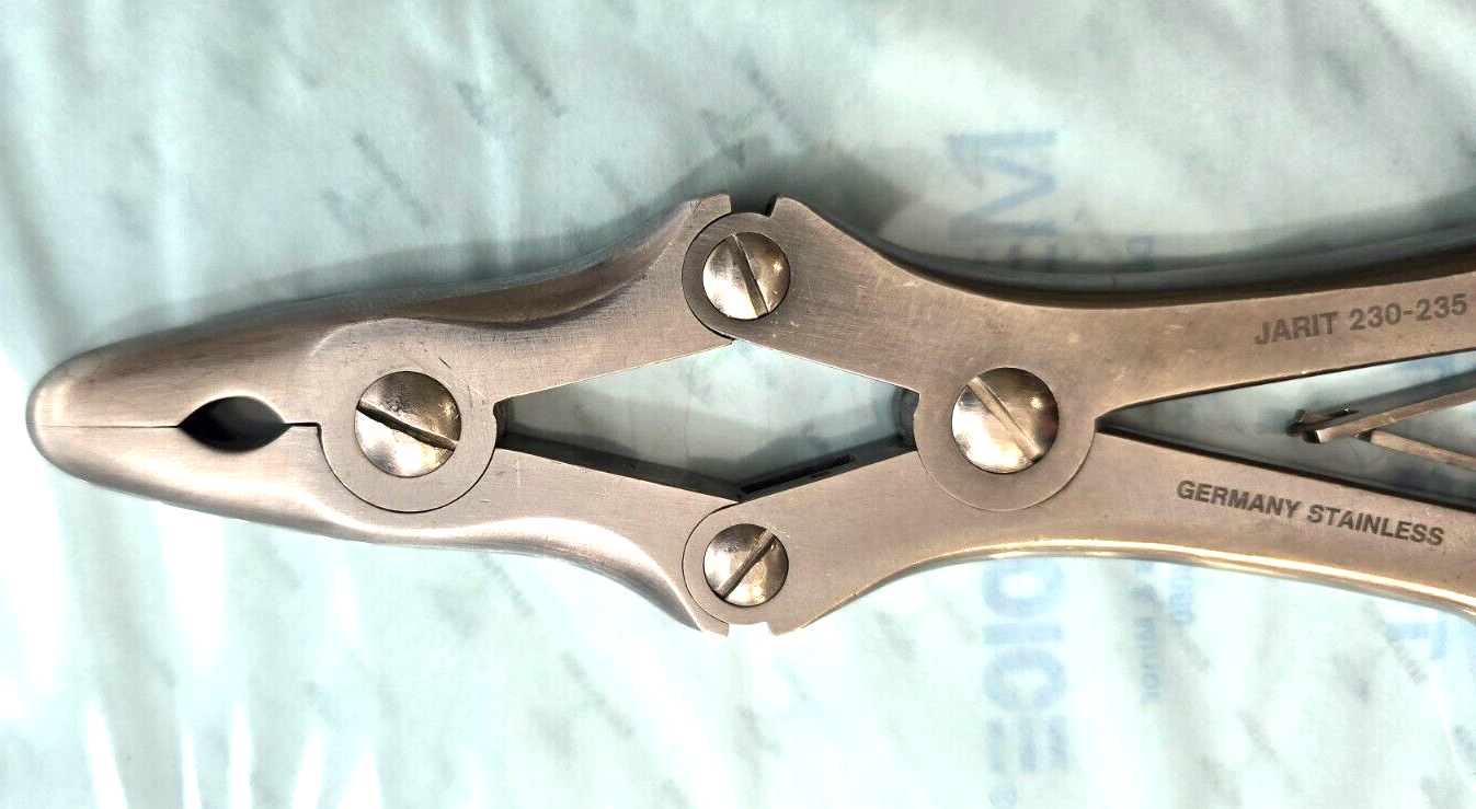 Jarit 230-235 Stille-Luer Rongeurs 10" Straight Orthopedic Instruments
