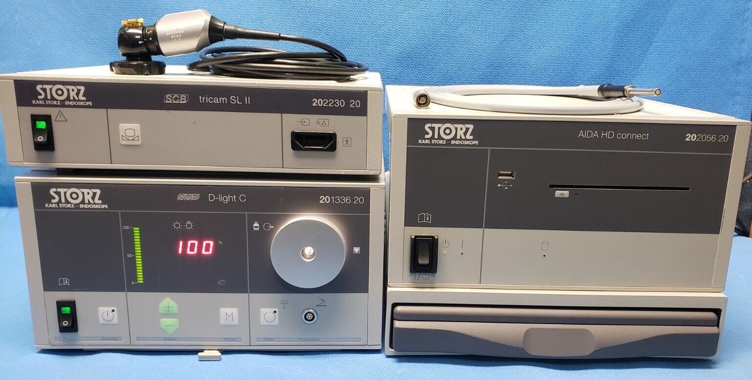 Karl Storz tricam 20221139 PDD Camera,20223020,D-light C,AIDA HD Connect &Cable