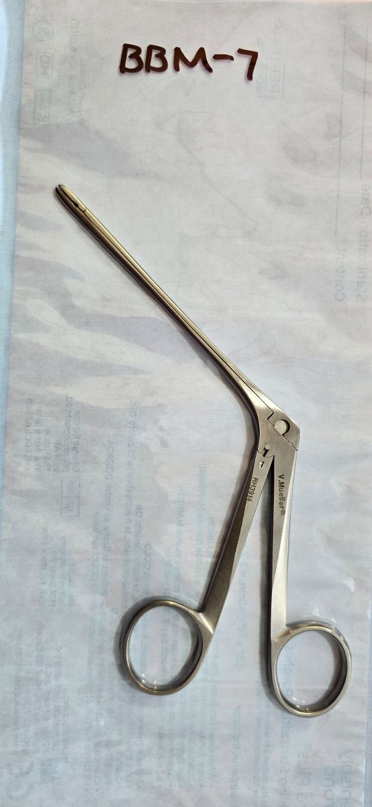 V. Mueller RH3914 Surgical TAKAHASHI Forceps 7" 2.5mmx8mm Straight
