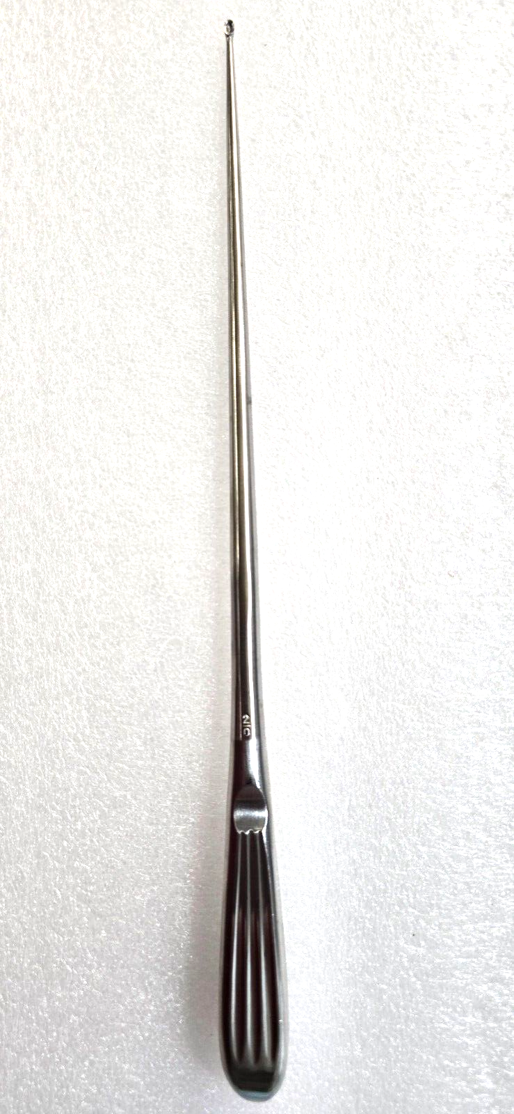 Ruggles RN1203 Surgical Neuro Spine Curette Size 2/0 Straight 12"