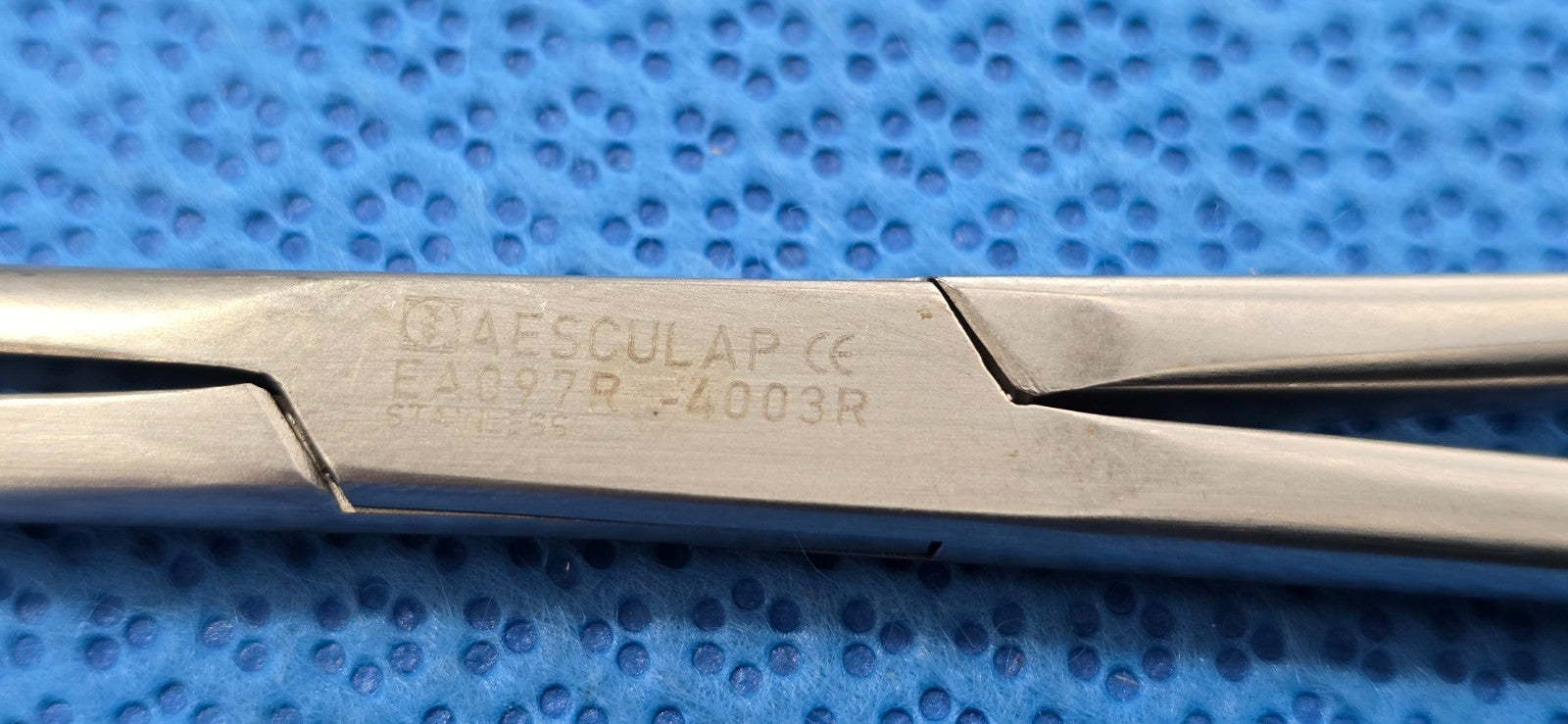 Aesculap Surgical Allis Debakey Tissue Forceps 10" REF: EA 097R