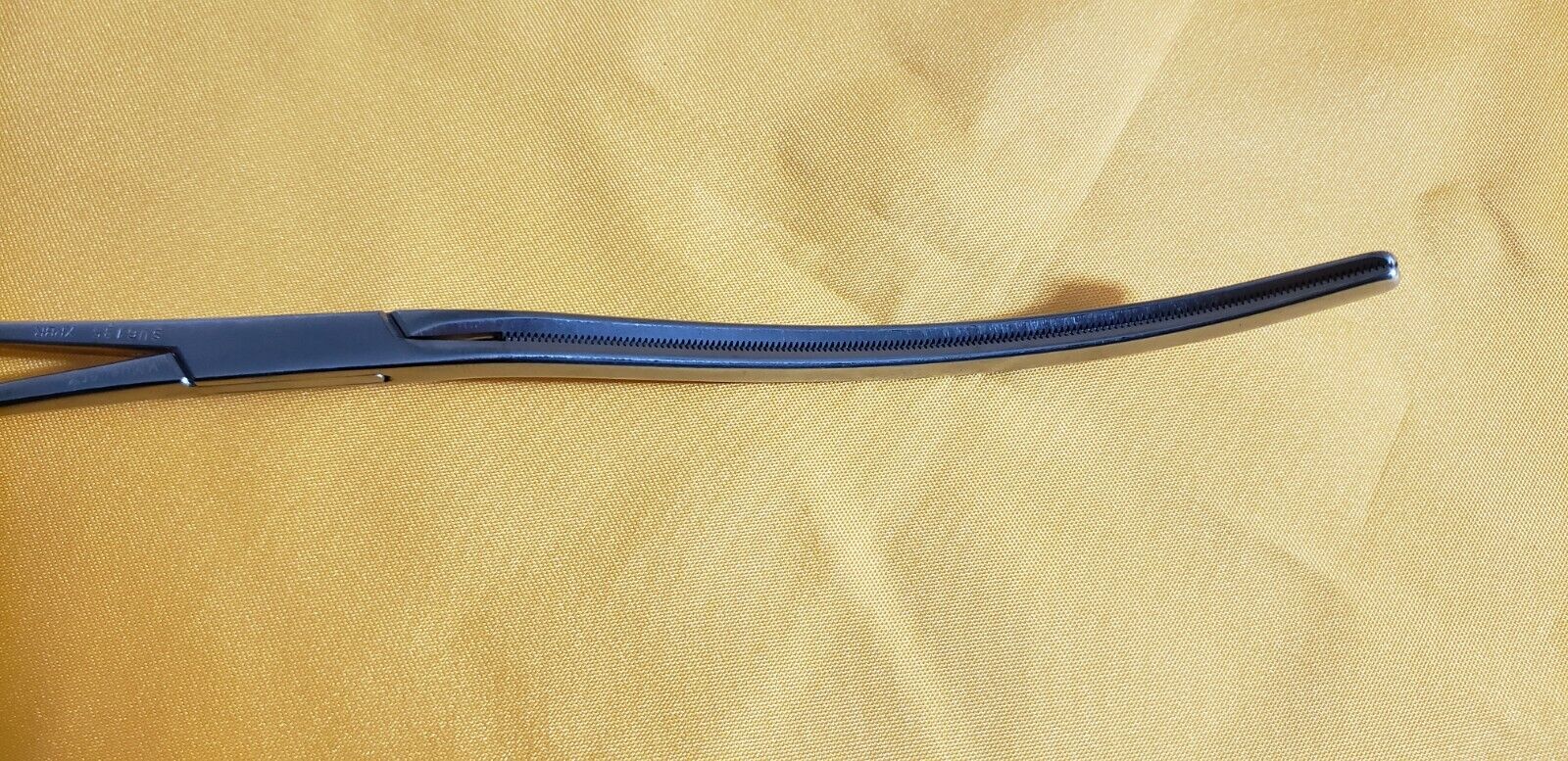 V. Mueller SU-6135 Surgical Glassman Intestinal Forceps 10" Curved