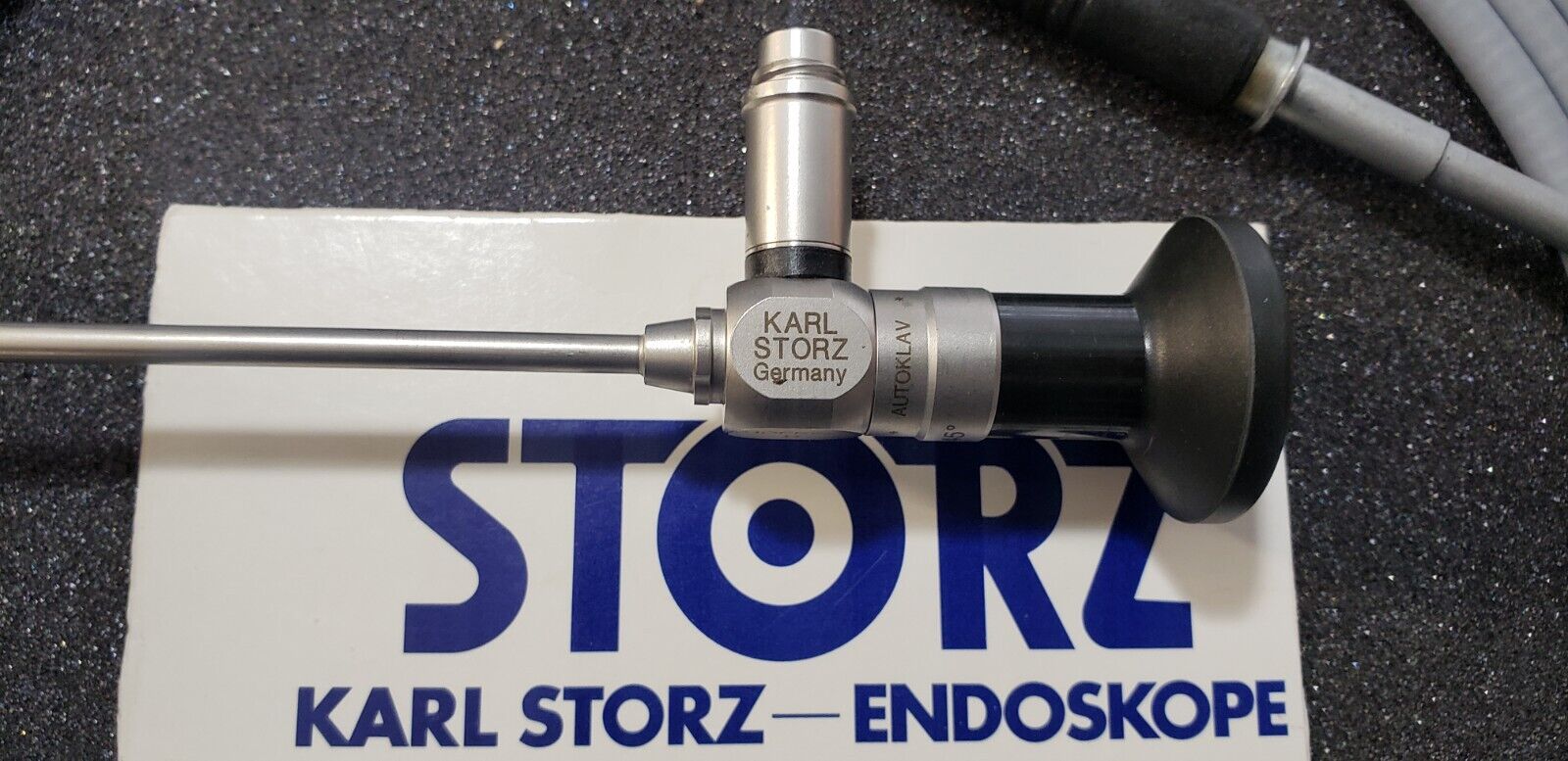 Karl Storz 7230 FA Arthroscope 4mm x 45 Degree 18cm & 495ND Fiber Optic Cable