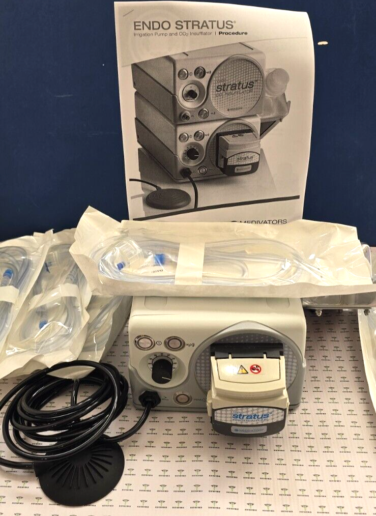 Medivators EGA-500 Irrigation System Water Bottle, Manual & Free Tubing
