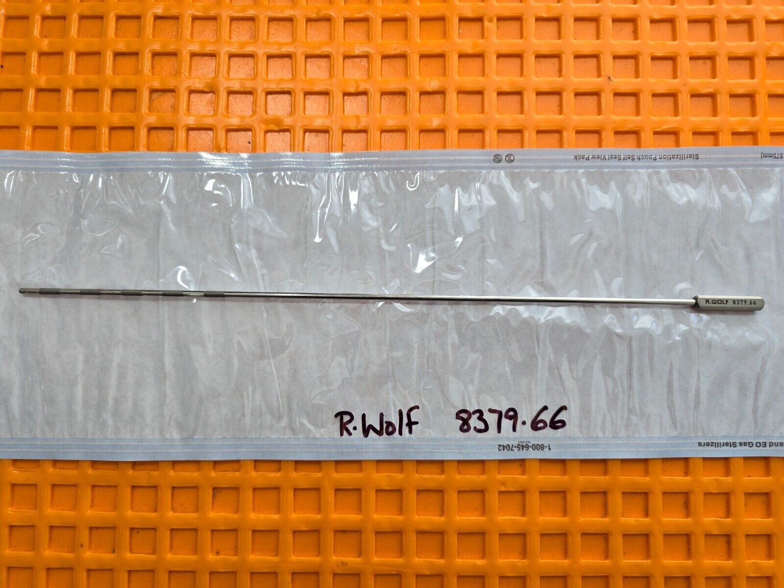 R.Wolf 8379.66 Palpation Probe 3mm x 33cm Graduated Tip