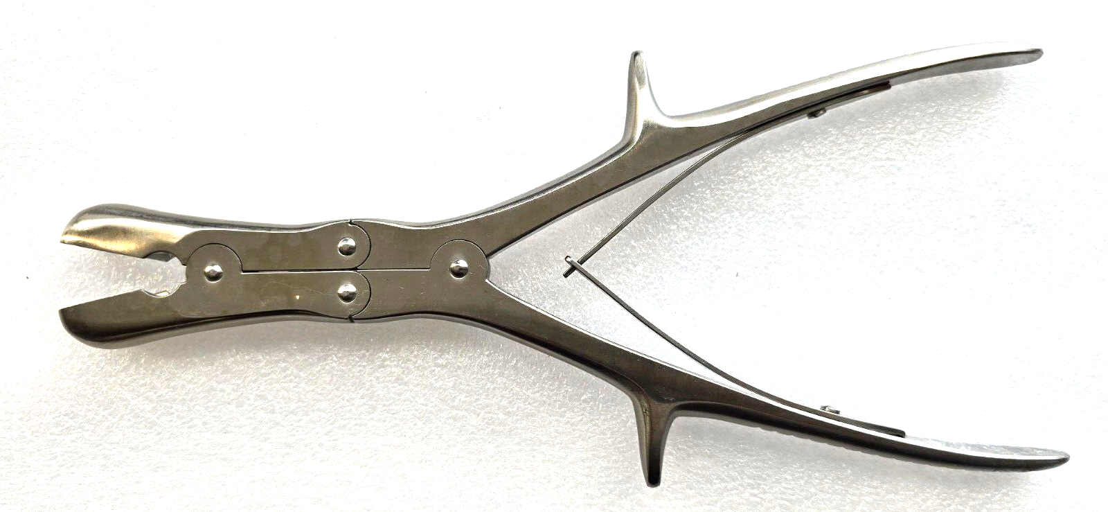 BOSS 26-1077 Surgical Stille-Luer Rongeurs 10" Straight Orthopedic Instruments