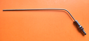 Aesculap  MA 506R Surgical Fergusson Frazier Suction Tube, Angled 10Fr
