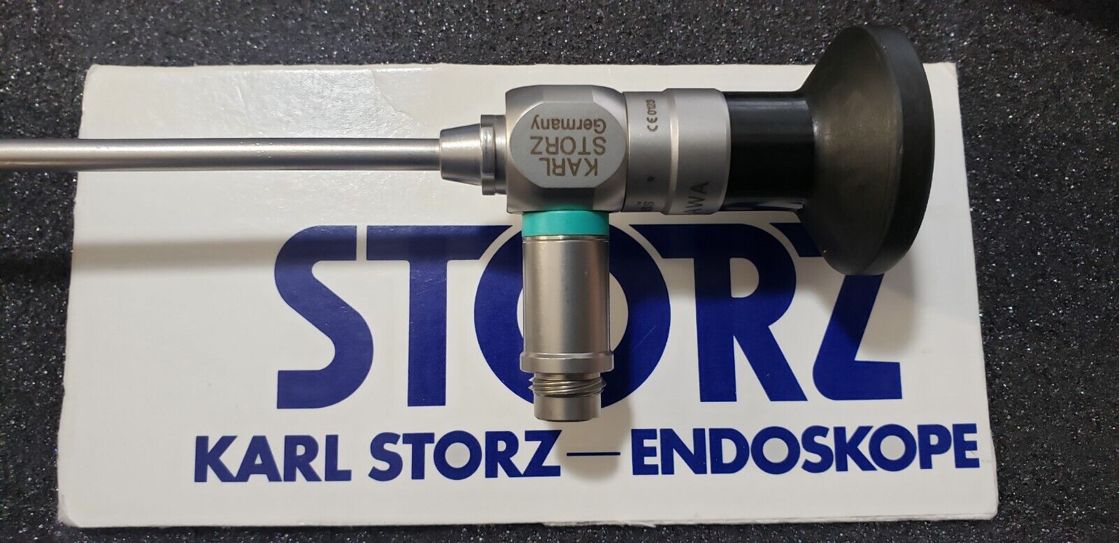 Karl Storz 28731 AA Arthroscope 4mm x 0 Degree 18cm & 495ND Fiber Optic Cable