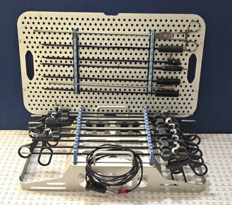 Stryker/Microline Laparoscopic 5mm x 30cm Monopolar Instruments Set of 18-Pieces