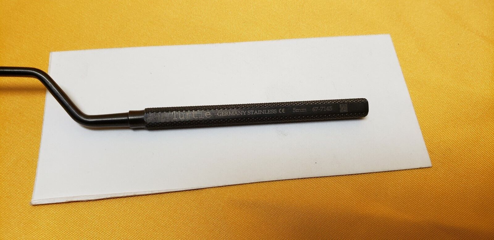 67-7145 Orthopedic Neuro Opti-Length Hardy Curette 5mm Ring Bayonet 330mm/13"