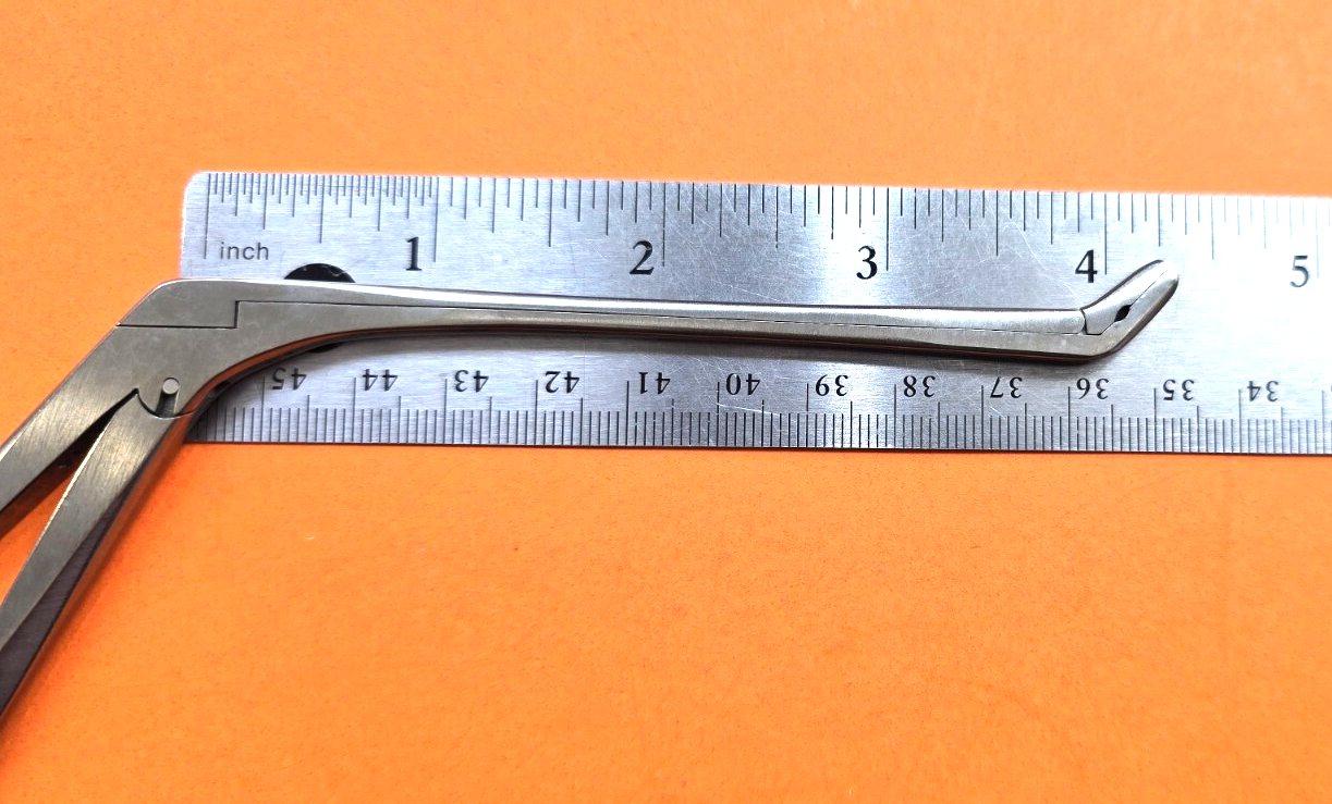 SABERMED Surgical Spurling Pituitary Rongeur 4.5" 4mmx10mm Up Angled