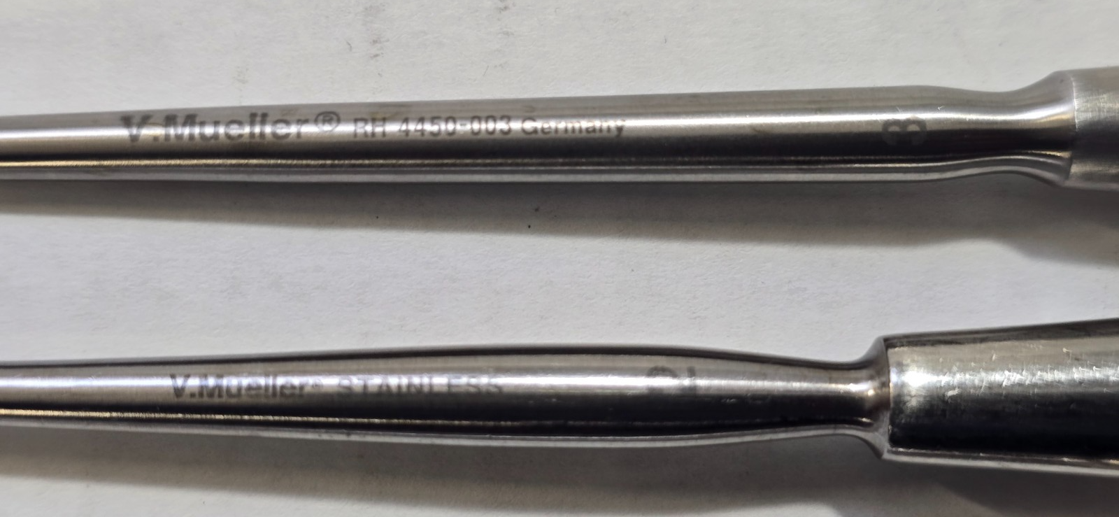 V. Mueller Surgical Barnhill Adenoid Curette Set Size 2,3,4mm REF: RH 4450-002