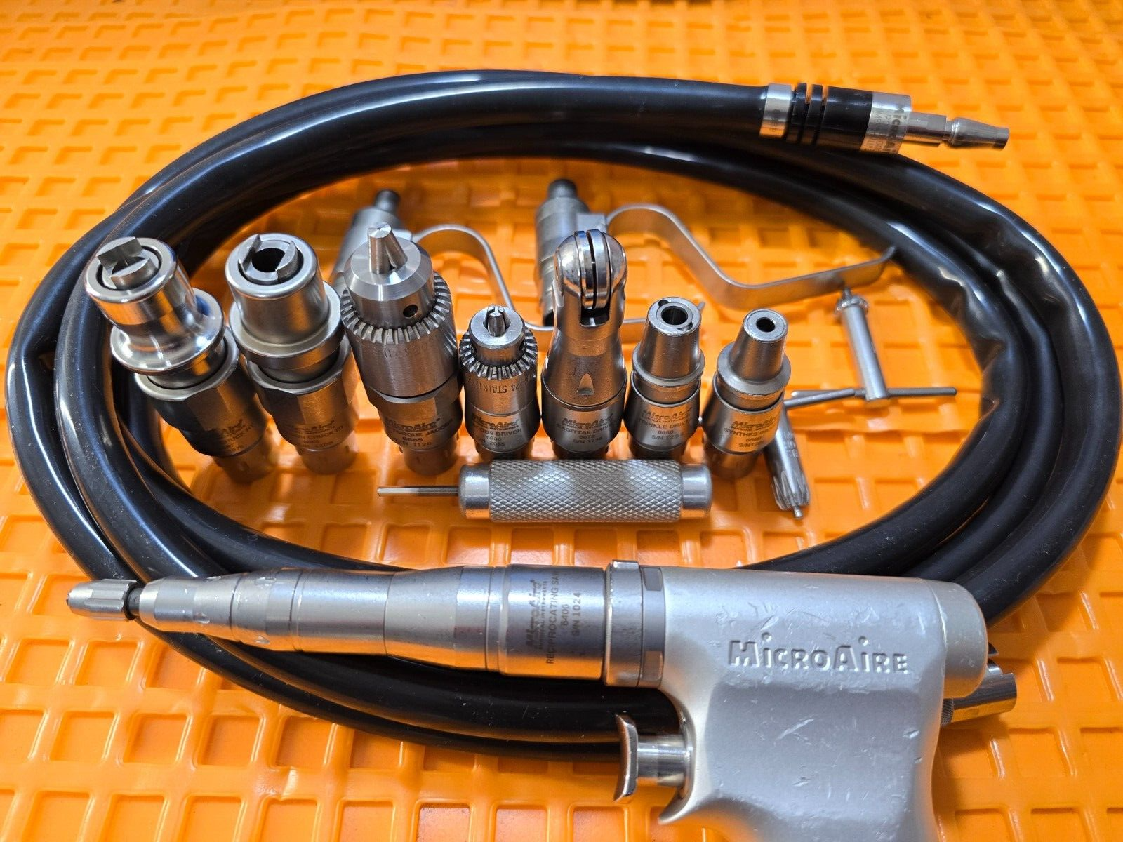 MicroAire Instruments Orthopedic Smart Driver with Hose & Attachments