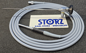 Karl Storz 7218 CA Pediatric scope 2.7mm x 70* x19cm & 495ND Fiber Optic Cable