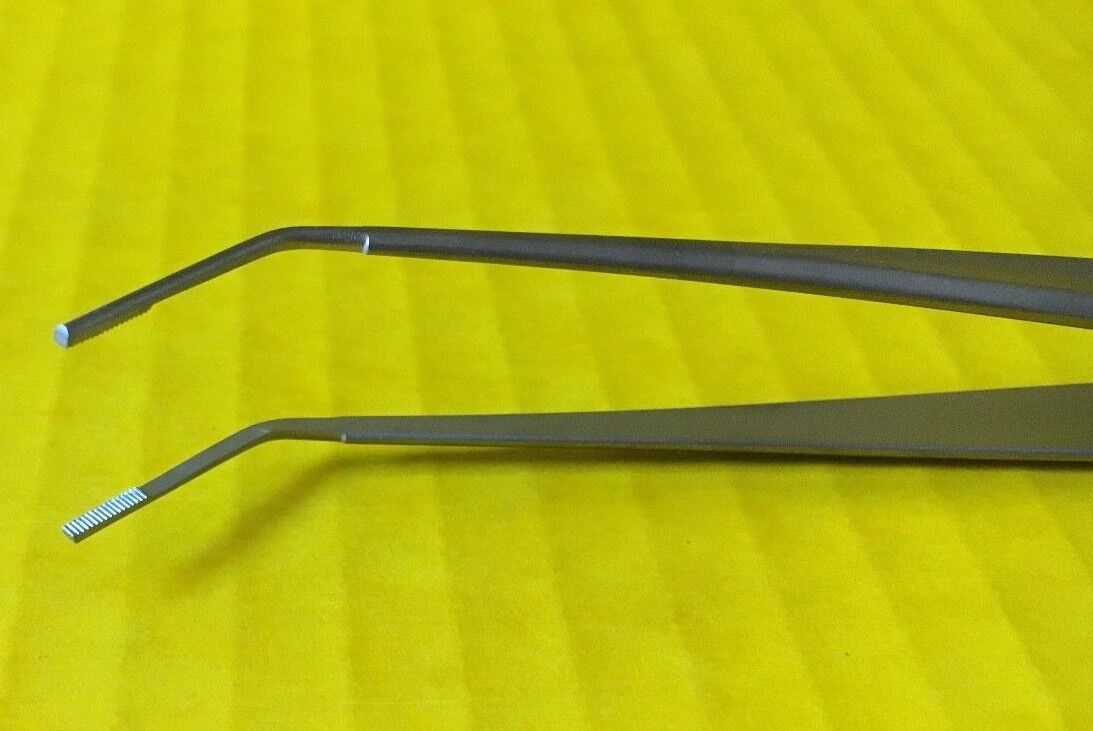 W. Lorenz Surgical Cushing Dressing Forceps, Angled REF: 01-9110