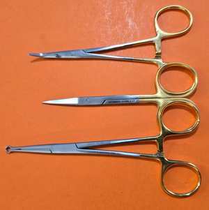 Miltex 29-805 Surgical No Scalpel Vasectomy Ring Forceps Set