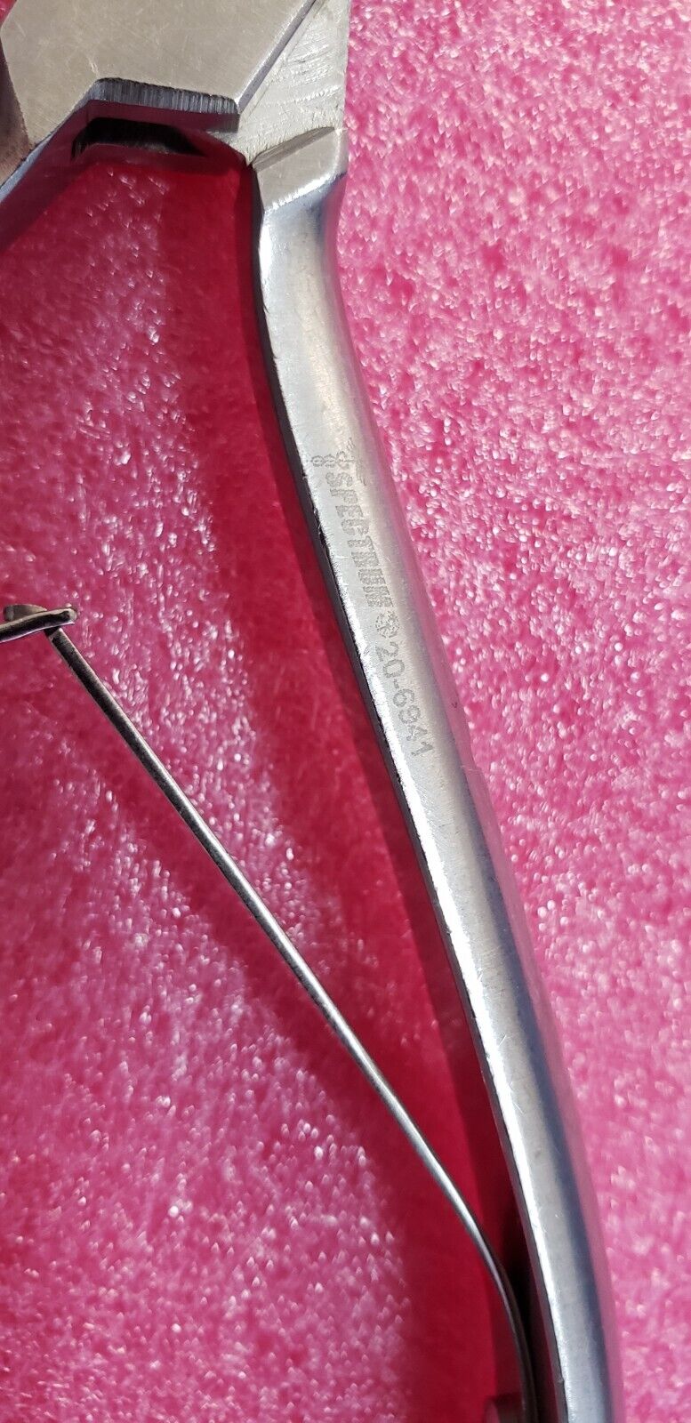 Spectrum 20-6941 Surgical Orthopedic Nail Splitter 6" Straight Double Spring.