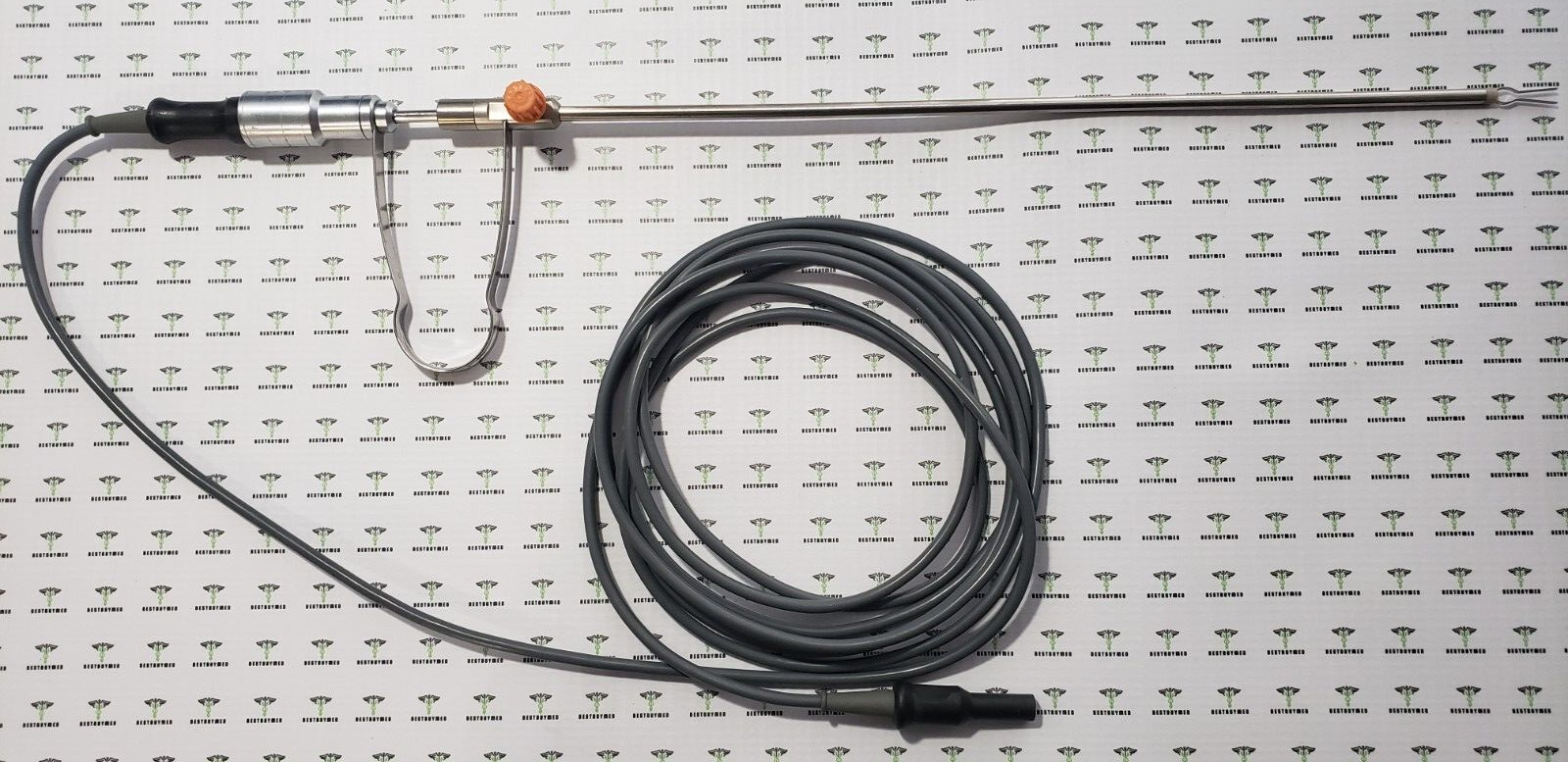 R.Wolf 8383.241 Laparoscopic HF Bipolar Forceps 5mm x 30cm with Cable  Autoclave