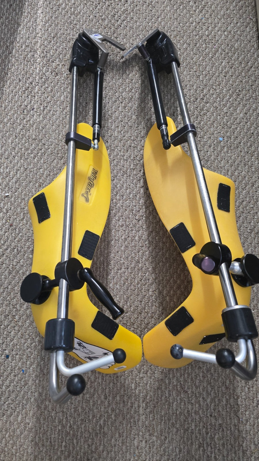 Allen Medical Yellowfins Stirrups With Lift assist Right & Left