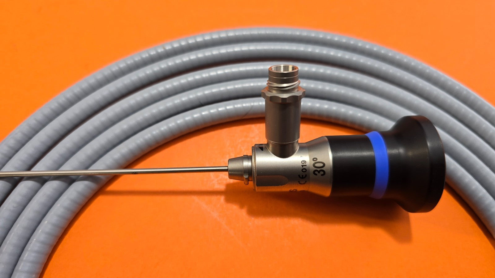 Olympus A4677A Hysteroscope 1.9mm x30° Autoclave & WA03210A Fiber Optic Cable