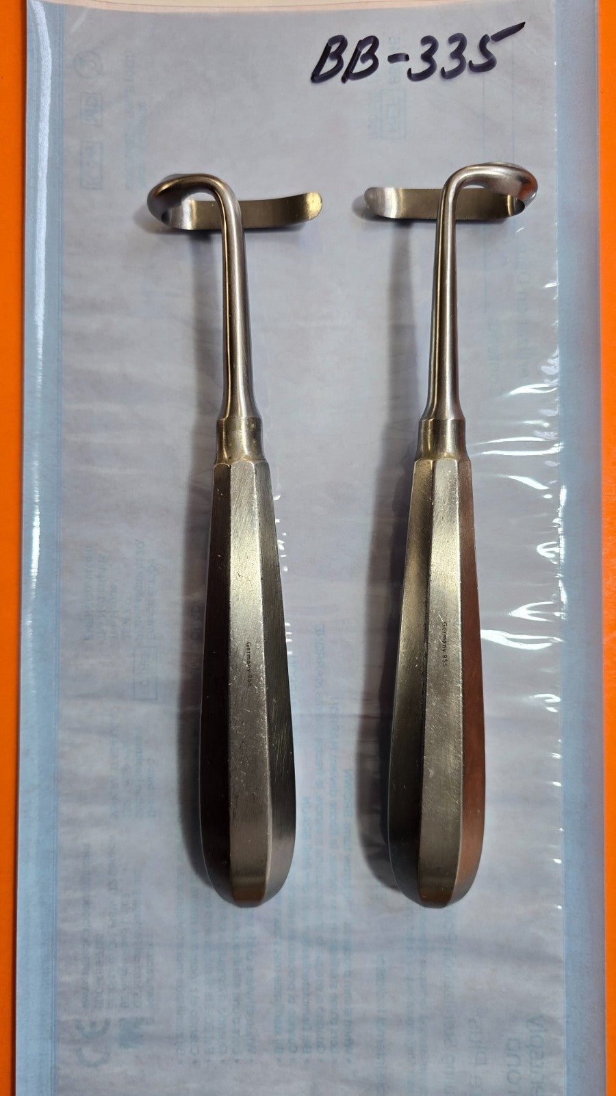 Codman 52-8000 Surgical  Orthopedic Doyen Raspatory 7" Right & Left