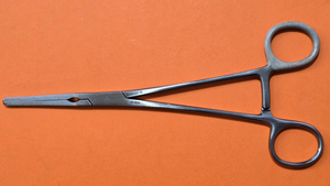 Codman 37-1520 Surgical  Masterson Hysterectomy Clamp Straight 8.5"