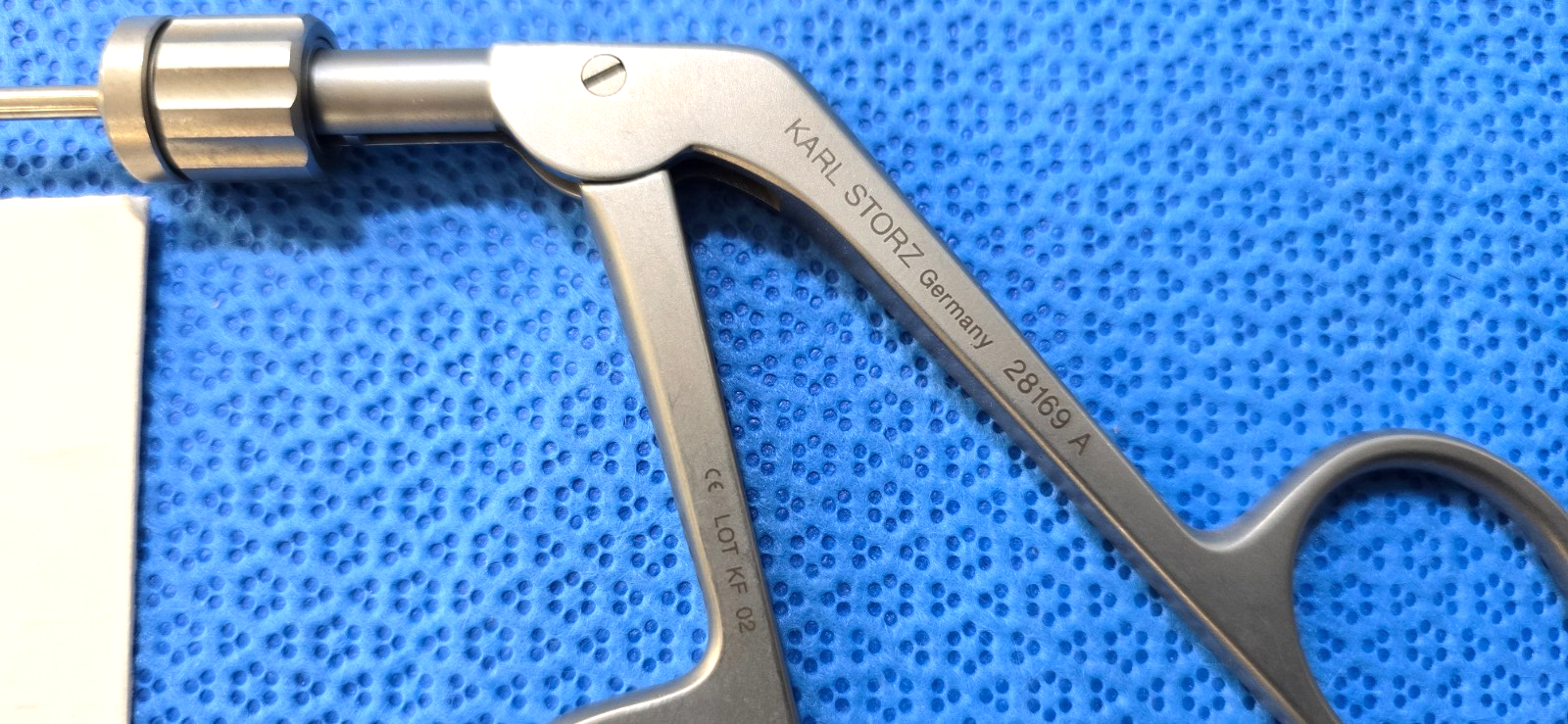 Karl Storz Arthroscopy Punch Up Angle shaft with 28169 A Handle