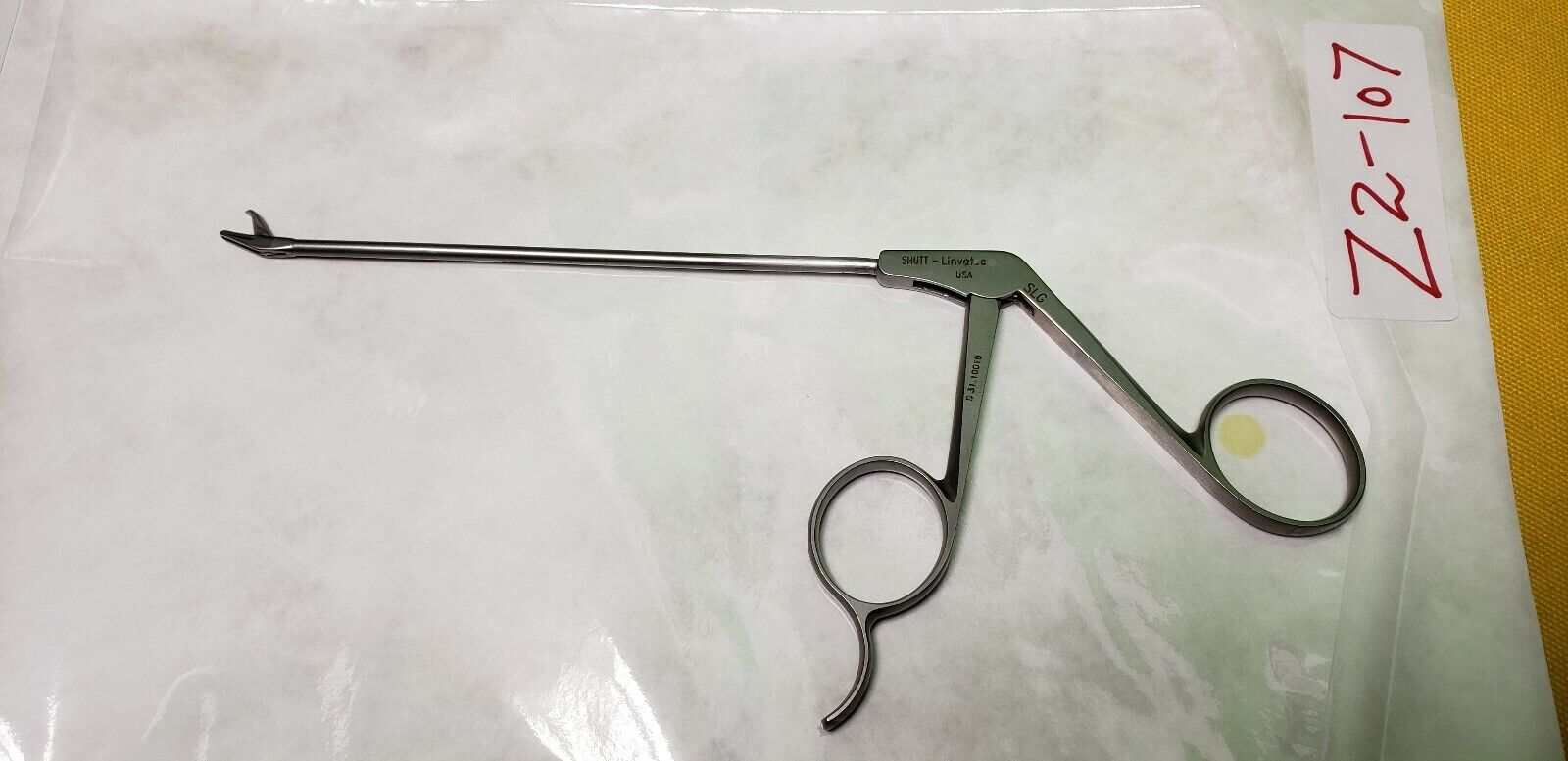 SHUTT - Linvatec Arthroscopy Square Trimmer 2mm Blunt Tip Forceps REF: S31.10019