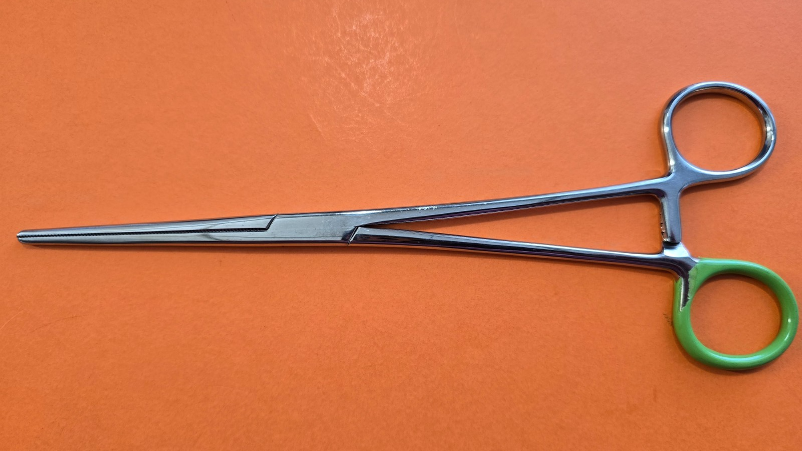 Codman 30-4563 Surgical Pean Forceps 9" Straight Serrated Jaws