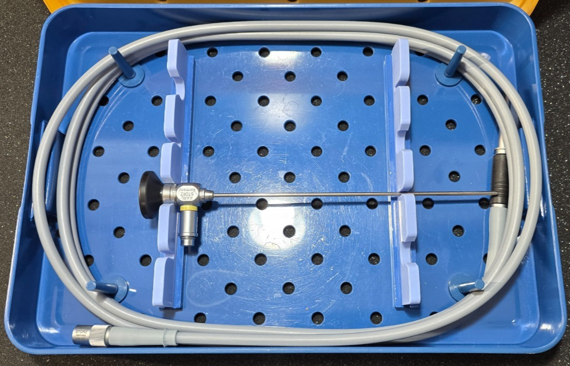 Karl Storz 7218 CA Pediatric scope 2.7mm x 70* x19cm & 495ND Fiber Optic Cable