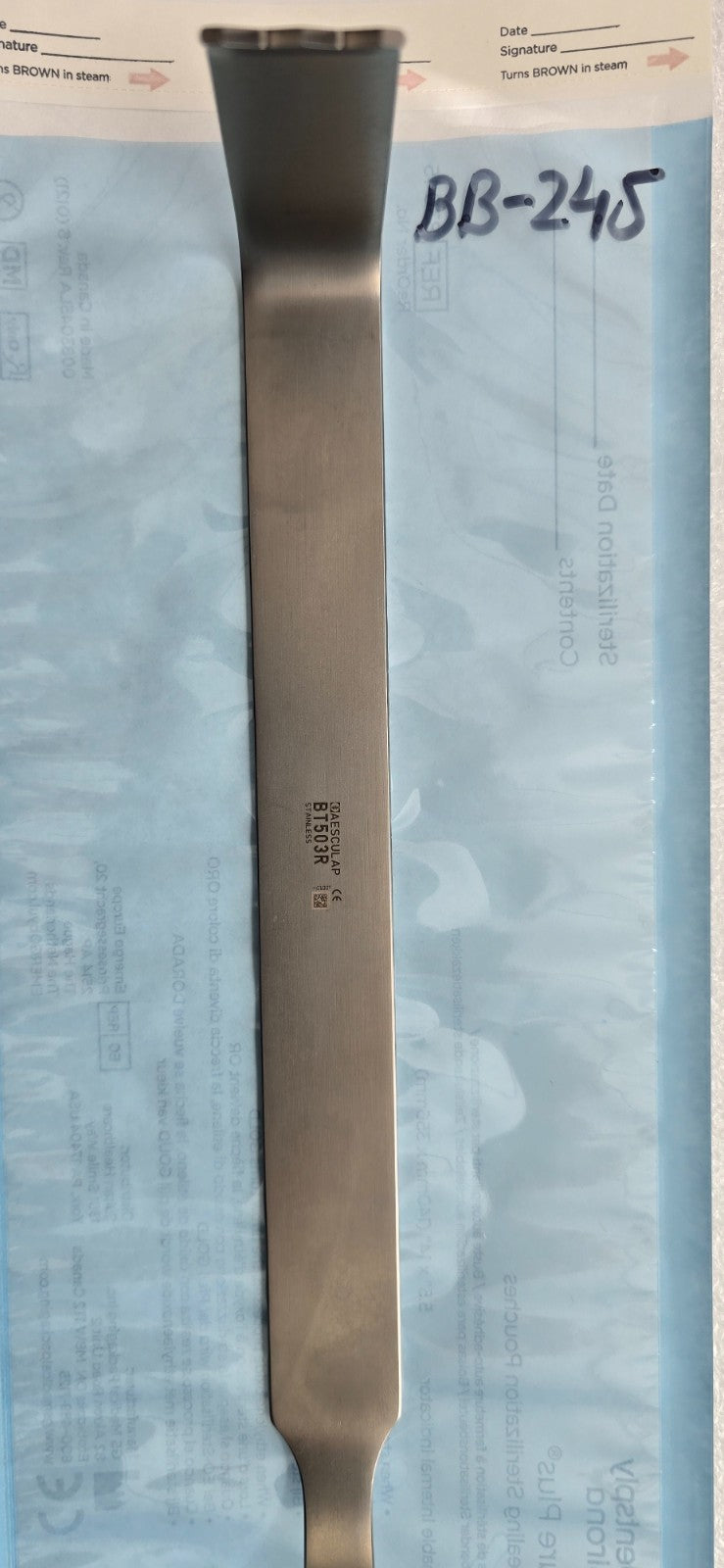 Aesculap BT503R Hibbs Retractor  9 1/8" x 1" x 3" Size Orthopedic Instruments