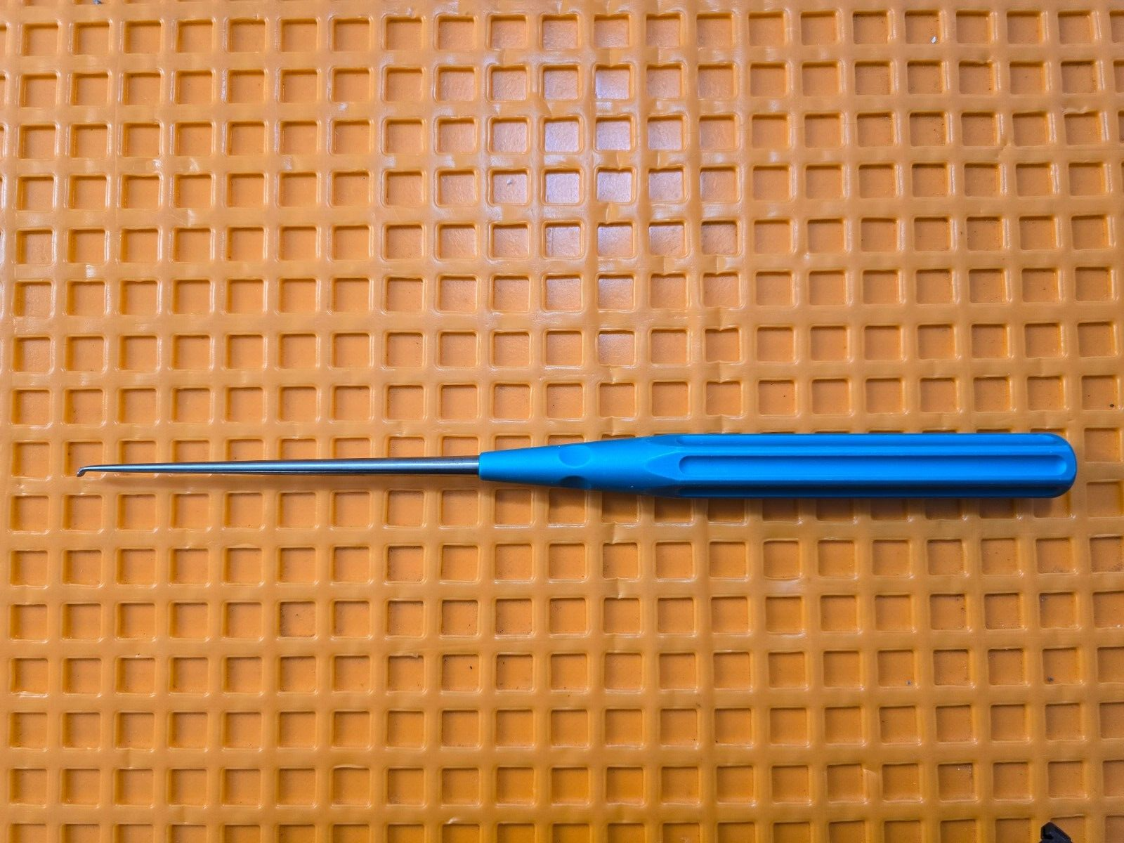 V.Mueller U-0203 Neuro/Spine Curette Oval Cup 10" Size #3/0 Down Angled