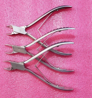 Spectrum 20-6941 Surgical Orthopedic Nail Splitter 6" Straight Double Spring.