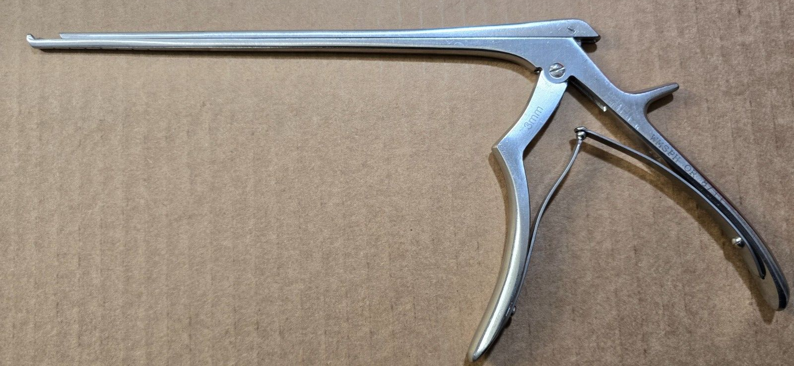 Codman Surgical Orthopedic Kerrison Rongeur 8" Shaft 3mm x 40 Degree