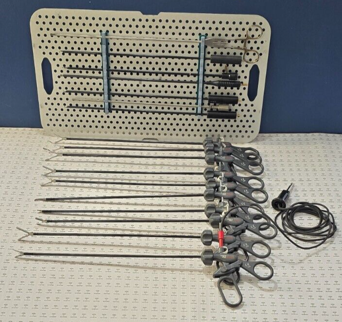 Stryker/Microline Laparoscopic 5mm x 30cm Monopolar Instruments Set of 18-Pieces